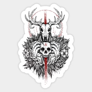 Leshy from ancient forest Sticker